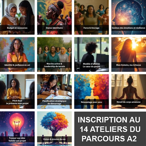 Les 14 ateliers au parcours A2