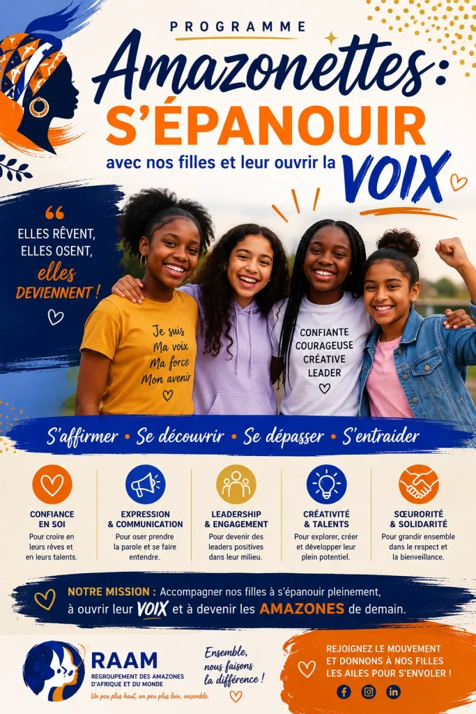 Affiche programme Amazonnettes