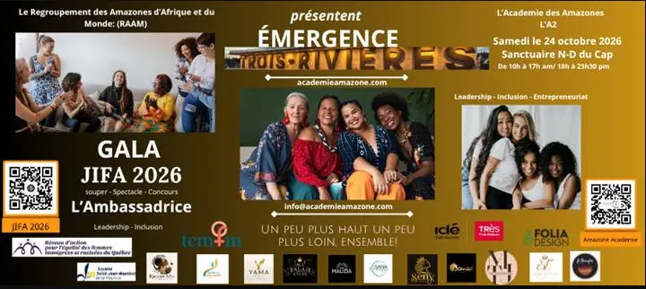 Plusieurs femmes qui célèbre l’émergence du leadership féminin