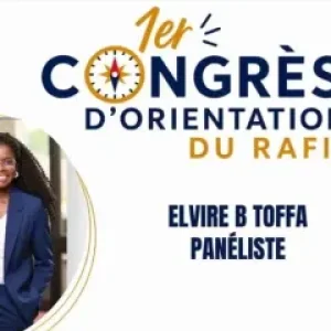 Elvire au premier congrès orientation du RAFIQ