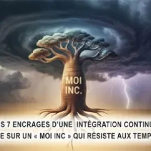 LES 7 ENCRAGES D’UNE INTÉGRATION CONTINUE BASÉE SUR UN « MOI INC » QUI RÉSISTE AUX TEMPÊTES